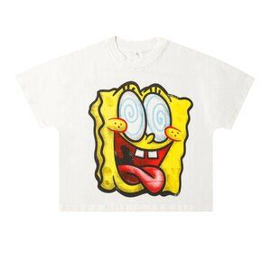 Billionaire Studios Spongebob Squarepants White Short Sleeve